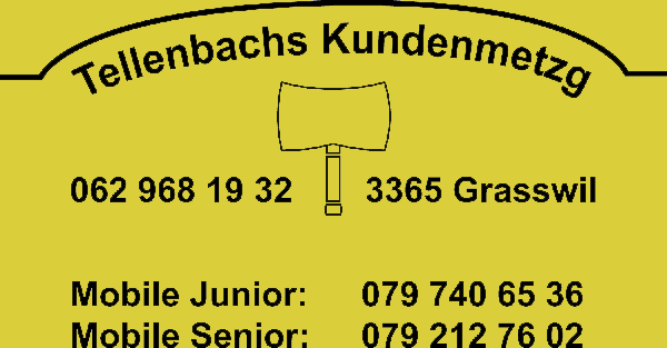 Tellenbachs Kundenmetzg